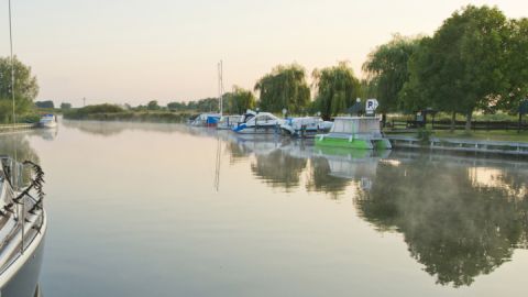 Blick auf Aalbude auf der Kanutour 3 - 4 Tage - über die Peene und Tollense