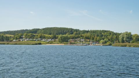 Blick auf Salem auf der Kanu-Tages-Tour - von Salem nach Neukalen