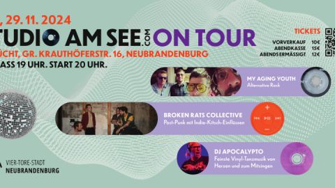 Flyer Studio on Tour am 09. November 2024