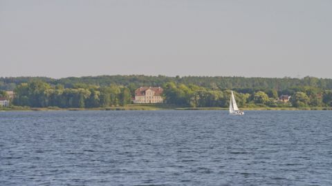 Kummerower See auf der Kanu-Tages-Tour - von Salem nach Neukalen