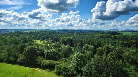 Landschaftsblick vom Ehrenmal