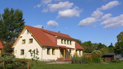 Blick auf den Sommerhof Granzow