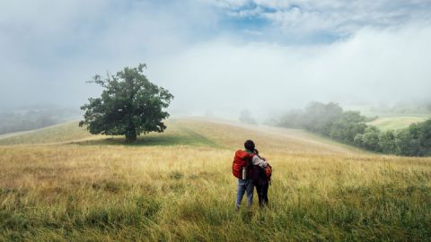 Wandern in der Nähe vom Rötelberg